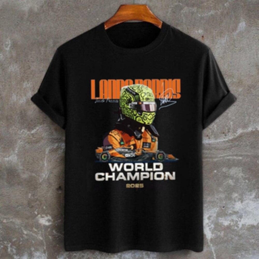 Lando Norris Formula 1 World ChampionTshirt 166
